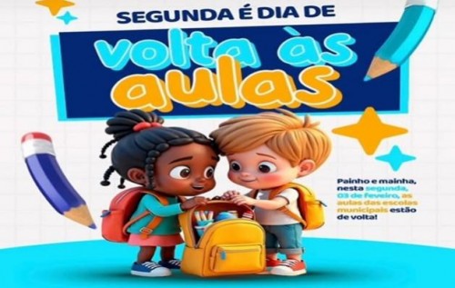 [Atenção,‎ papais,‎ mamães‎ e‎ estudantes. Chegou o dia de voltar as aulas]