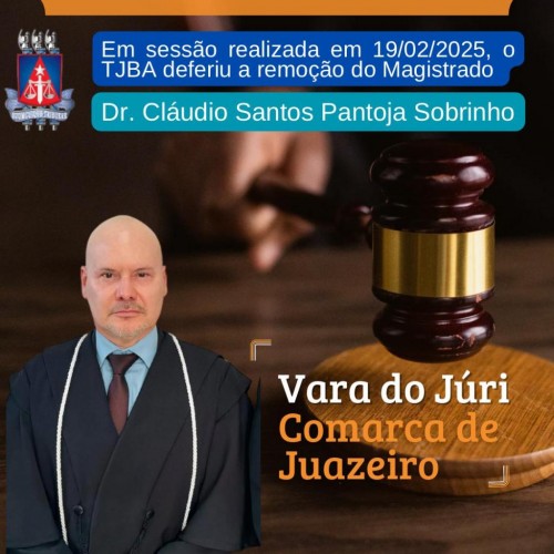 [DE JUÍZES NA ENTRÂNCIA FINAL]