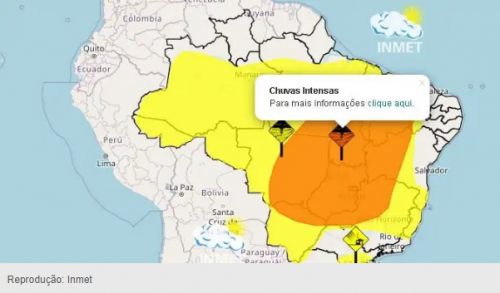 [Inmet emite alerta de chuvas intensas para 200 municípios da Bahia]