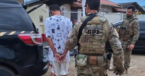 [Líder de facção que ordenava mortes na região de Jequié é preso após ficar escondido em Santa Catarina]