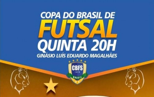 [Nesta quinta-feira,13, Paulo Afonso será sede da Copa do Brasil de Futsal]