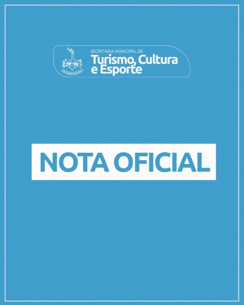 [Nota Oficial - Carnaval 2021]